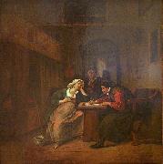 Jan Steen Physician and a Woman PatientPhysician and a Woman Patient oil painting